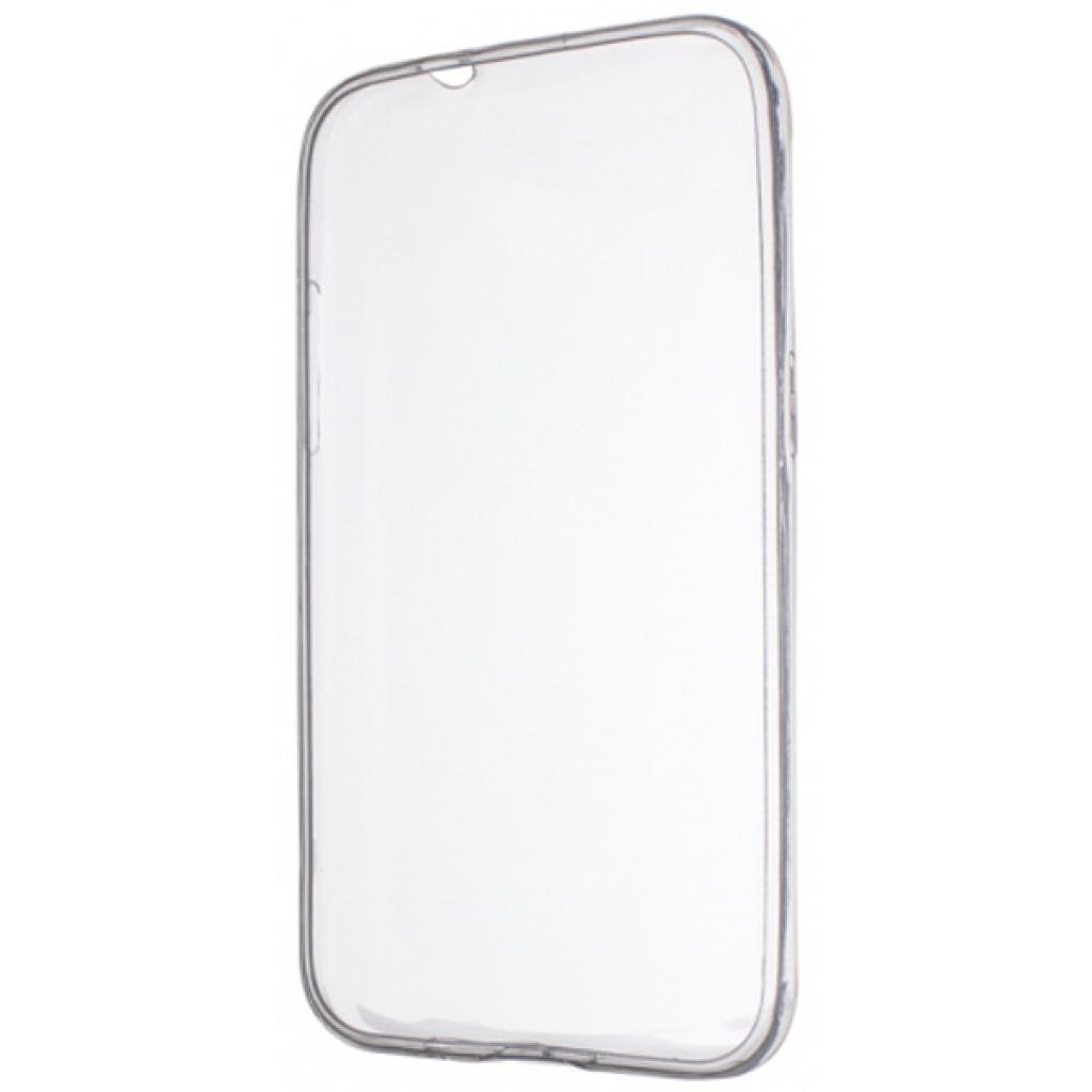 Чохол до мобільного телефона Drobak Elastic PU для LG K4 LTE K130 White Clear (215579)