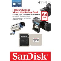 Карта памяти SanDisk 64GB microSDXC class 10 High Endurance Video Monitoring (SDSDQQ-064G-G46A) изображение 3
