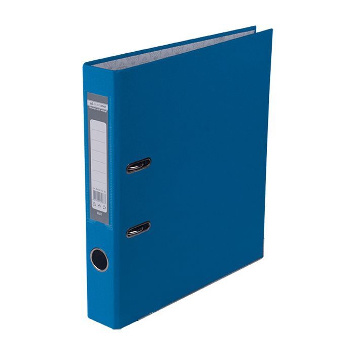 Папка - регистратор Buromax А4, 50мм, JOBMAX PP, light blue, built-up (BM.3012-30c)