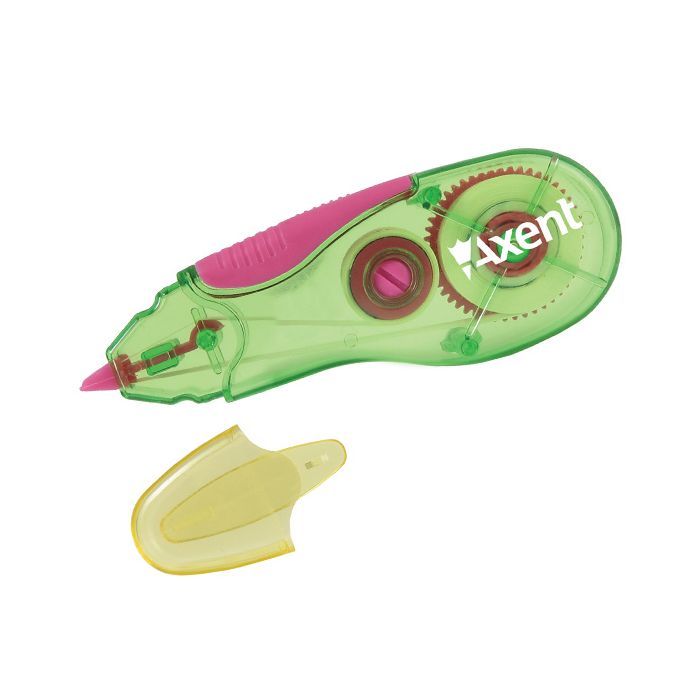 Корректор Axent tape 5мм * 5м, green-pink (7006-02-А)
