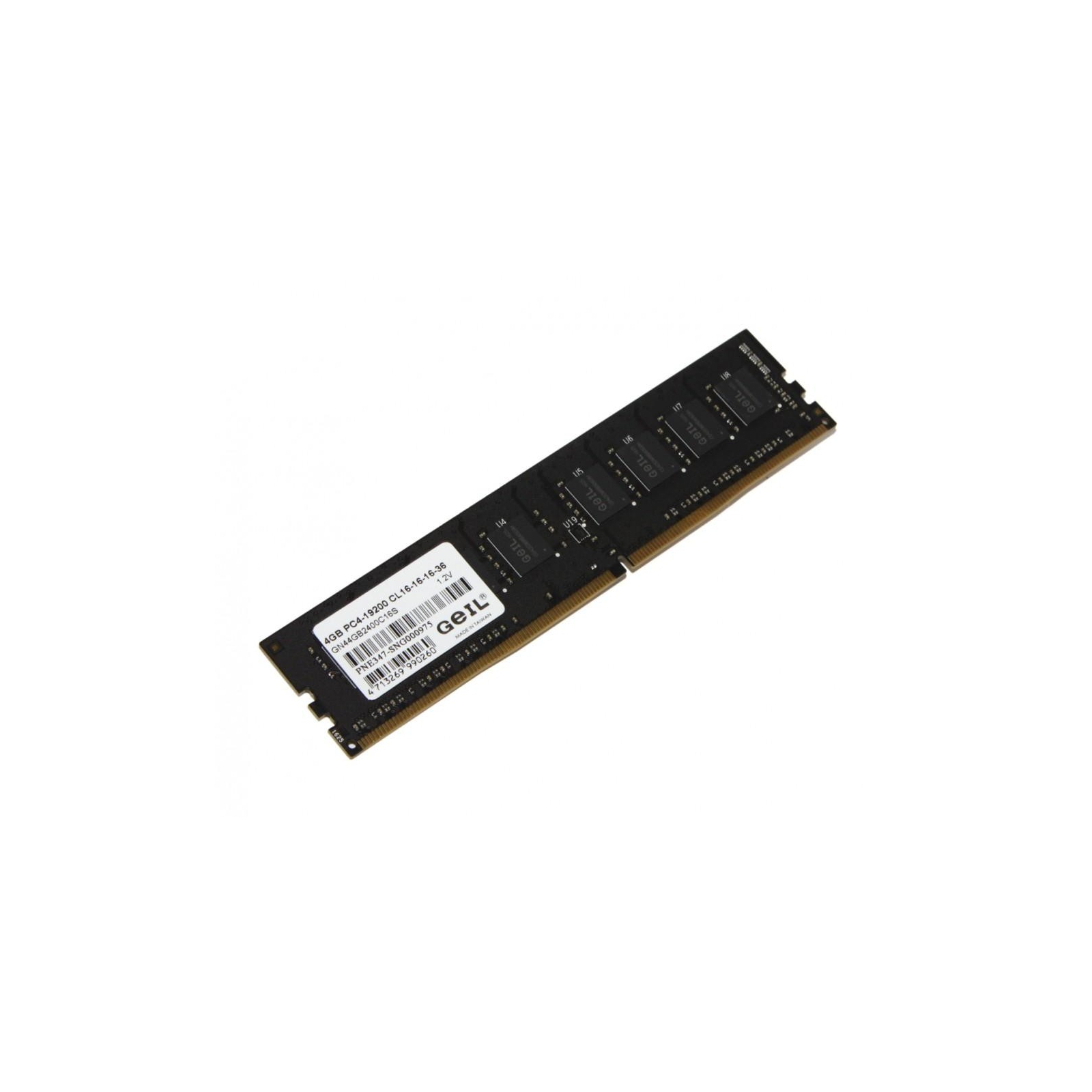 Модуль памяти для компьютера DDR4 4GB 2400 MHz Geil (GN44GB2400C16S)
