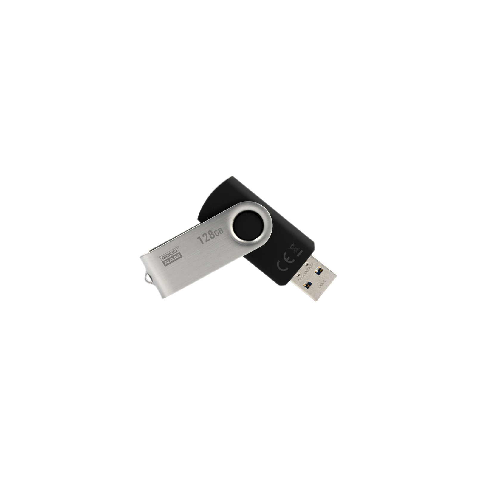 USB флеш накопичувач Goodram 64GB Twister Black USB 3.0 (UTS3-0640K0R11) зображення 2