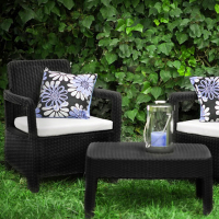 Набор садовой мебели Allibert Tarifa Balcony Set серый (0911893900) изображение 3