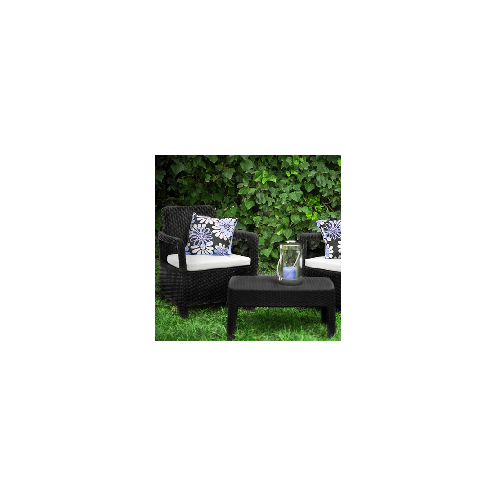 Набор садовой мебели Allibert Tarifa Balcony Set серый (0911893900) изображение 3
