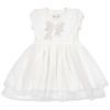 Платье детское Breeze с бантиком из страз (6283-92G-cream)