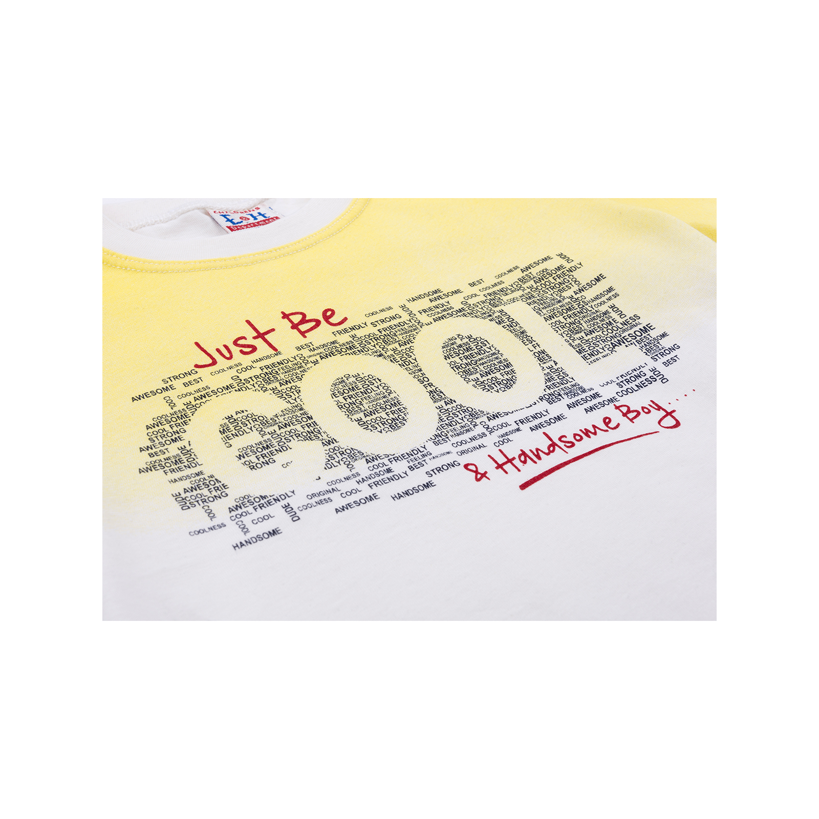 Набор детской одежды Breeze футболка "COOL" с шортами (8867-80B-yellow) изображение 6