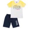 Набір дитячого одягу Breeze футболка "COOL" з шортами (8867-80B-yellow)