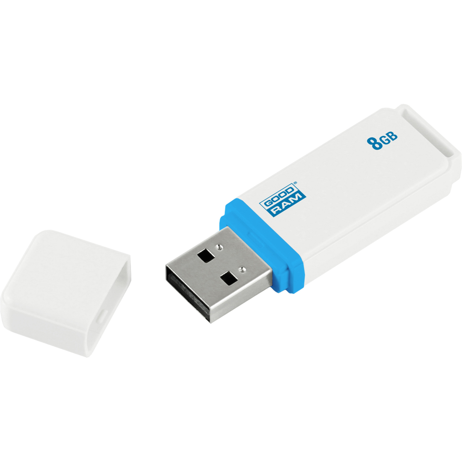 USB флеш накопитель Goodram 64GB UMO2 White Graphite USB 2.0 (UMO2-0640WER11) изображение 3