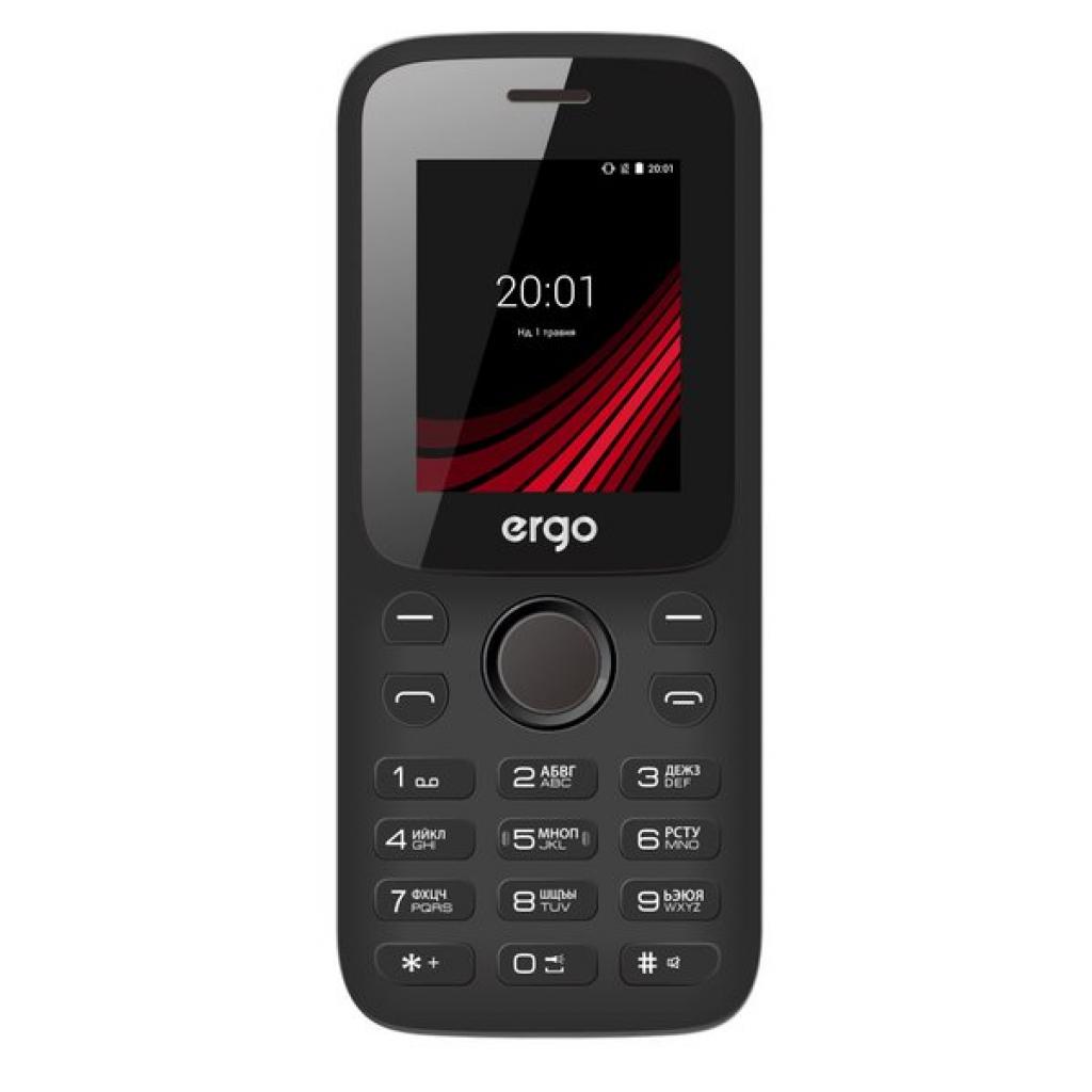Мобільний телефон Ergo F182 Point Black