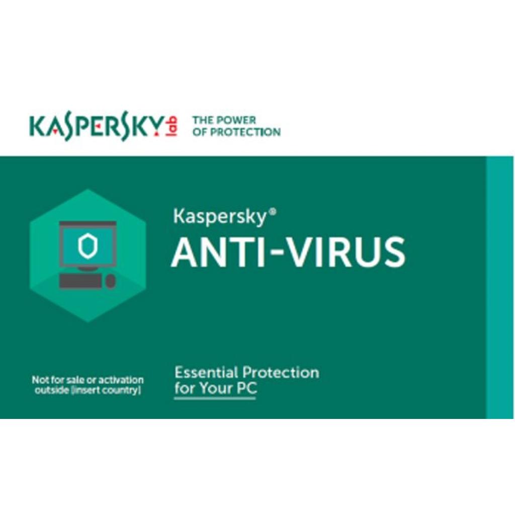 Антивирус Kaspersky Anti-Virus 2018 1 ПК 1 год Renewal Card (5060486858118)