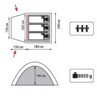 Палатка Tramp Anchor 3 (TLT-031.06) изображение 2