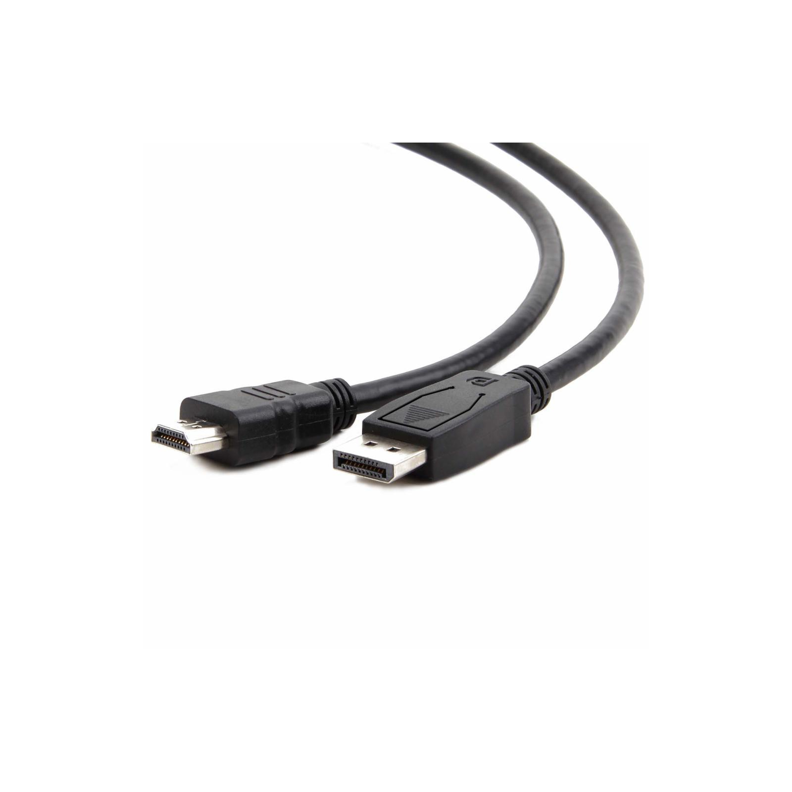 Кабель мультимедийный Display Port to HDMI 1.0m Cablexpert (CC-DP-HDMI-1M)