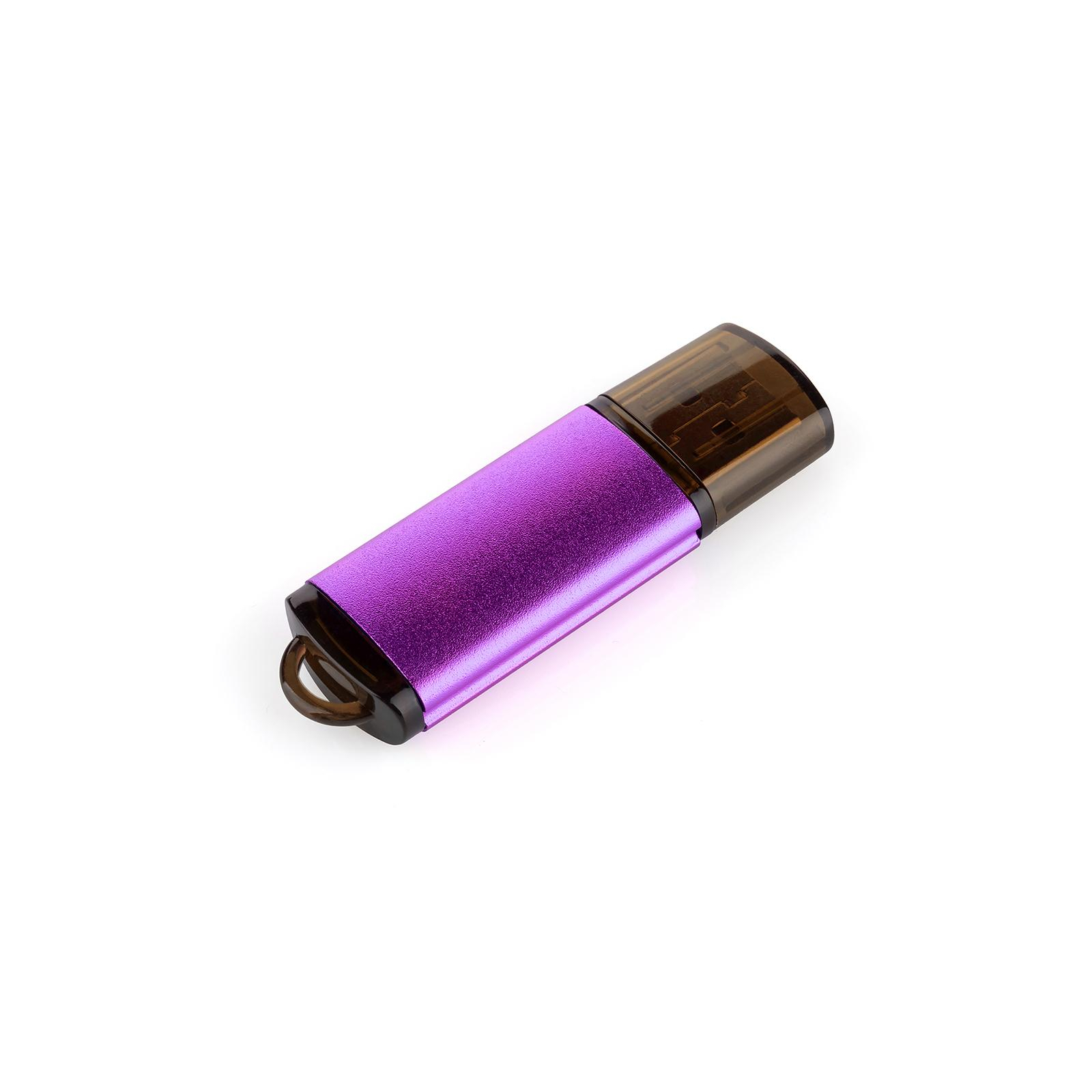USB флеш накопитель eXceleram 64GB A3 Series Purple USB 2.0 (EXA3U2PU64) изображение 2