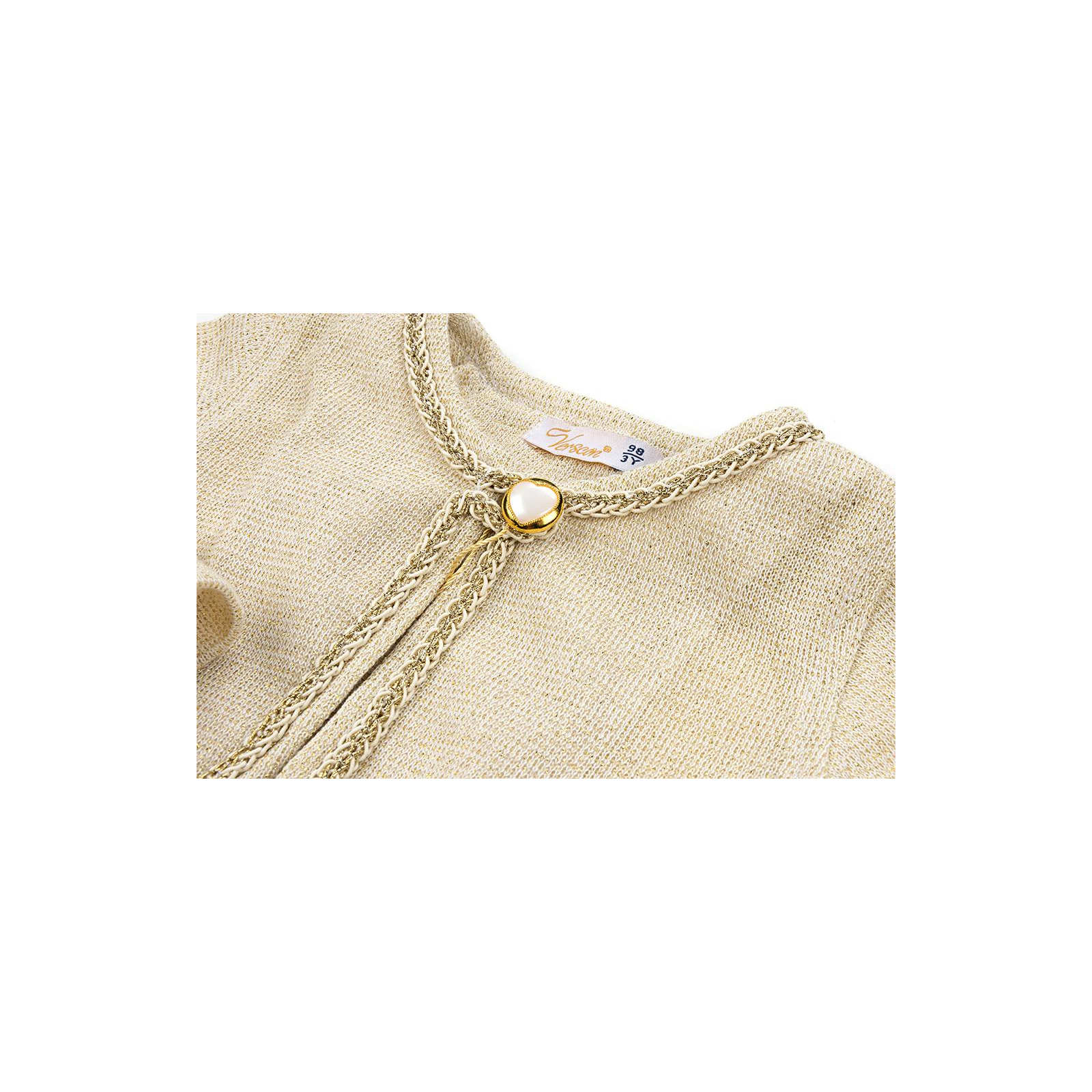Набір дитячого одягу Verscon святковий (3580-104G-beige) зображення 7