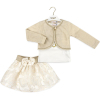 Набір дитячого одягу Verscon святковий (3580-104G-beige)