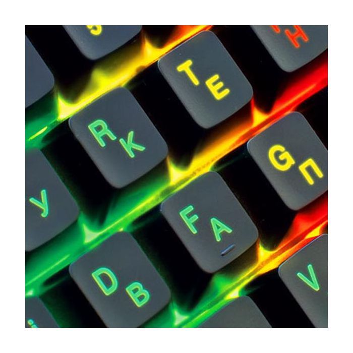 Клавиатура REAL-EL 7090 Comfort Backlit, black изображение 3