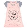 Пижама детская Matilda сорочка із зірочками (7992-2-92G-pink)