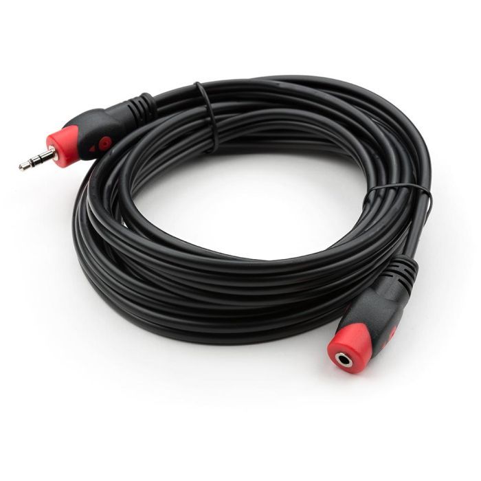 Кабель мультимедийный Jack 3.5mm M/F 3 m Vinga (VCPDCJ35MF3BK) изображение 2