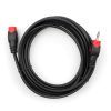 Кабель мультимедийный Jack 3.5mm M/F 3 m Vinga (VCPDCJ35MF3BK)