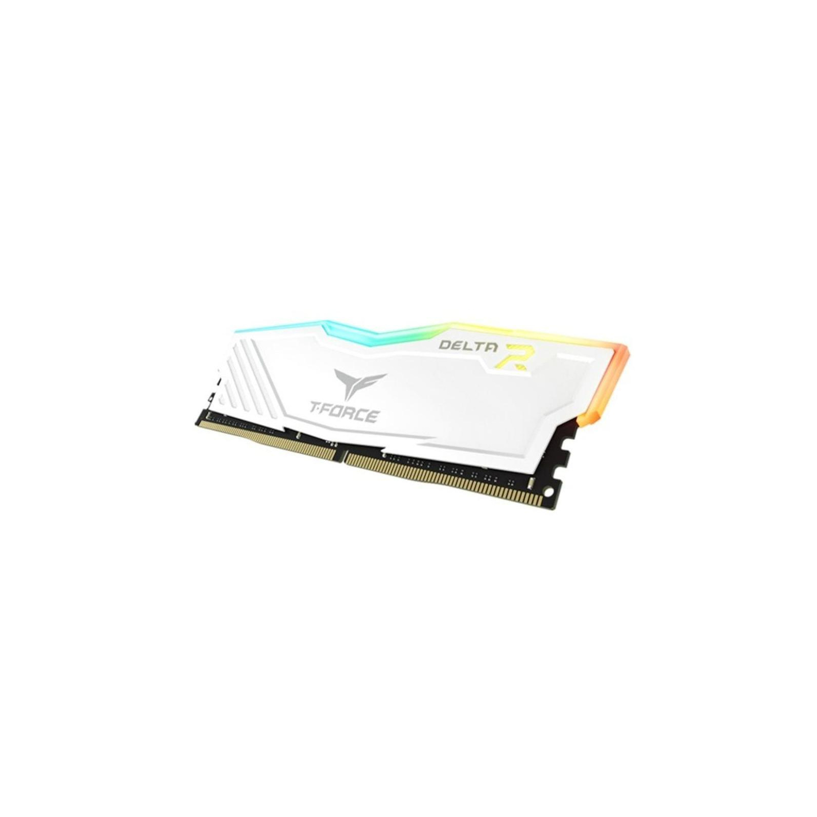 Модуль памяти для компьютера DDR4 16GB 2400 MHz Delta Series RGB white Team (TF4D416G2400HC15B01) изображение 2