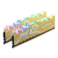 Модуль памяти для компьютера DDR4 16GB (2x8GB) 3000 MHz Panther Rage RGB Silver-Golden Apacer (K.16G2Z.GJMK2) изображение 2