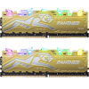 Модуль памяти для компьютера DDR4 16GB (2x8GB) 3000 MHz Panther Rage RGB Silver-Golden Apacer (K.16G2Z.GJMK2)