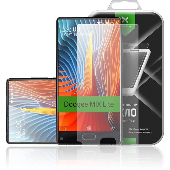 Скло захисне Vinga для Doogee MIX Lite (VTPGS-DMIXL) зображення 3