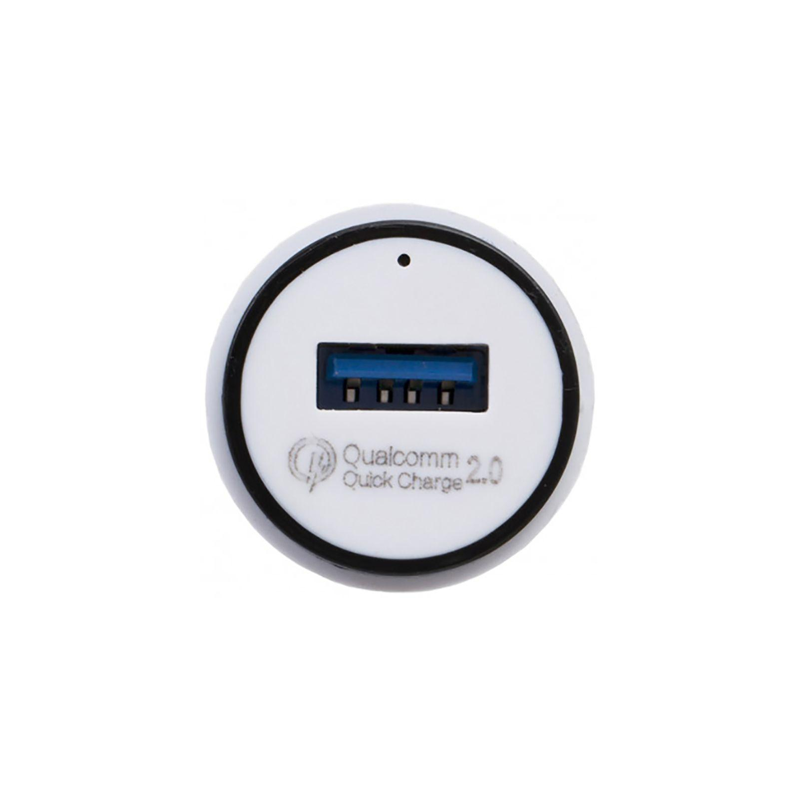 Зарядное устройство Inkax CD-22 Car charger + Micro cable 1USB 2.1A White (F_72209) изображение 3