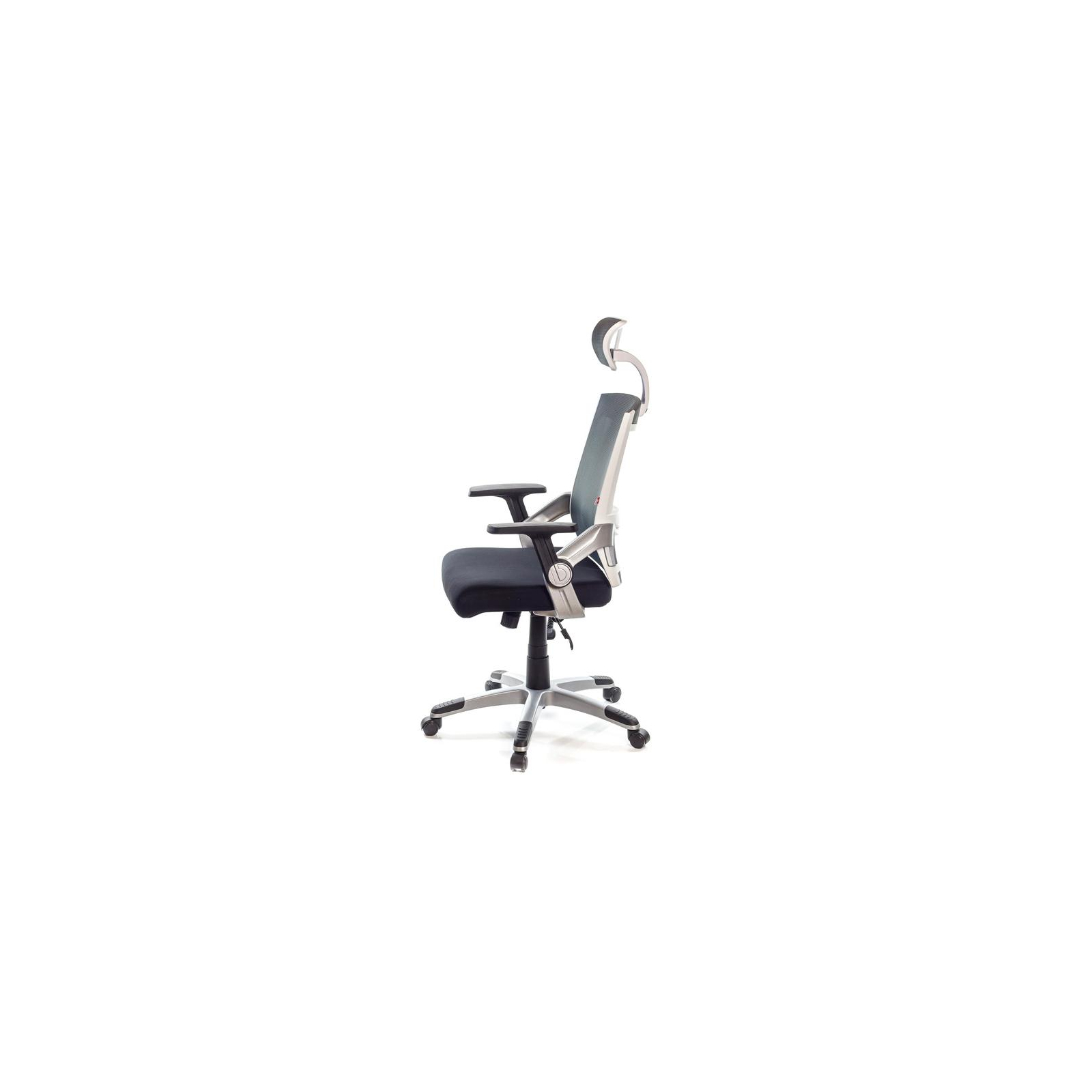 Офісне крісло Аклас Прима PL HR ANF Чорне (12698) зображення 3