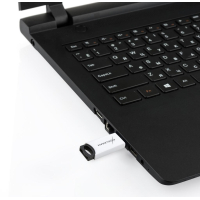 USB флеш накопитель eXceleram 8GB H2 Series White/Black USB 2.0 (EXU2H2W08) изображение 5