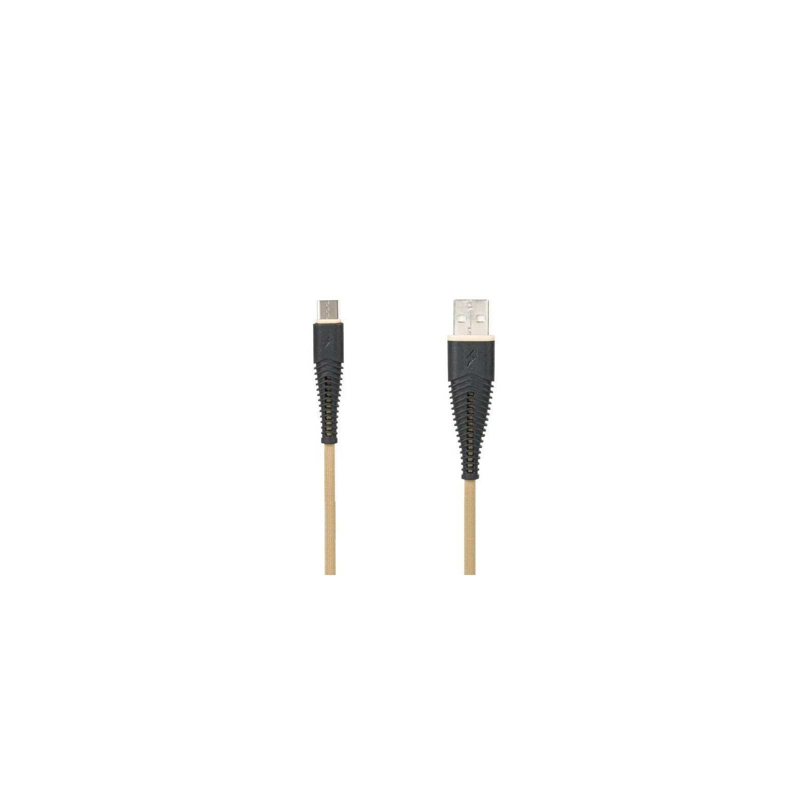 Дата кабель USB 2.0 AM to Type-C Pro Amaze 2A Gold Gelius (65130)