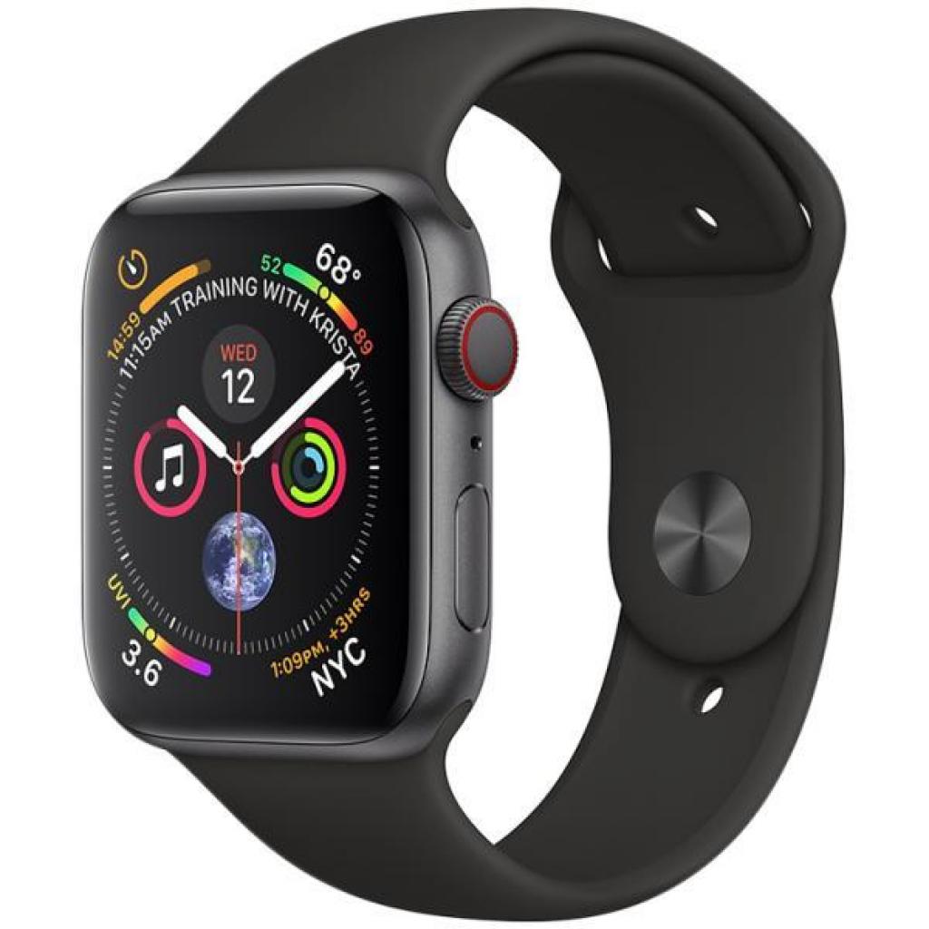 Смарт-годинник Apple Watch Series 4 GPS, 44mm Space Grey Aluminium Case (MU6D2UA/A)