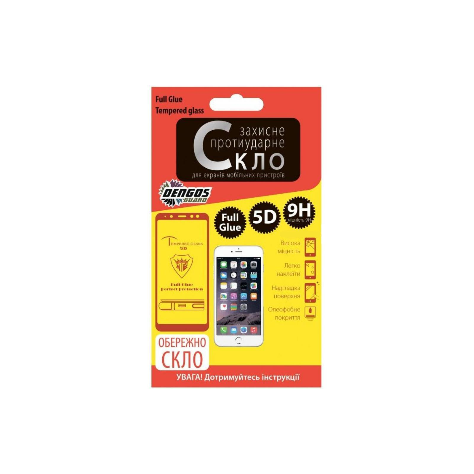 Стекло защитное Dengos для Xiaomi Redmi Note 5, Full Glue 5D, black frame (TGFG-29)