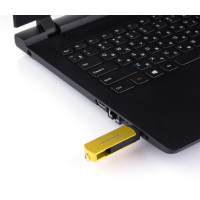 USB флеш накопитель eXceleram 64GB P2 Series Yellow2/Black USB 2.0 (EXP2U2Y2B64) изображение 7