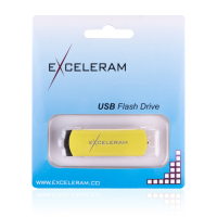 USB флеш накопитель eXceleram 64GB P2 Series Yellow2/Black USB 2.0 (EXP2U2Y2B64) изображение 8