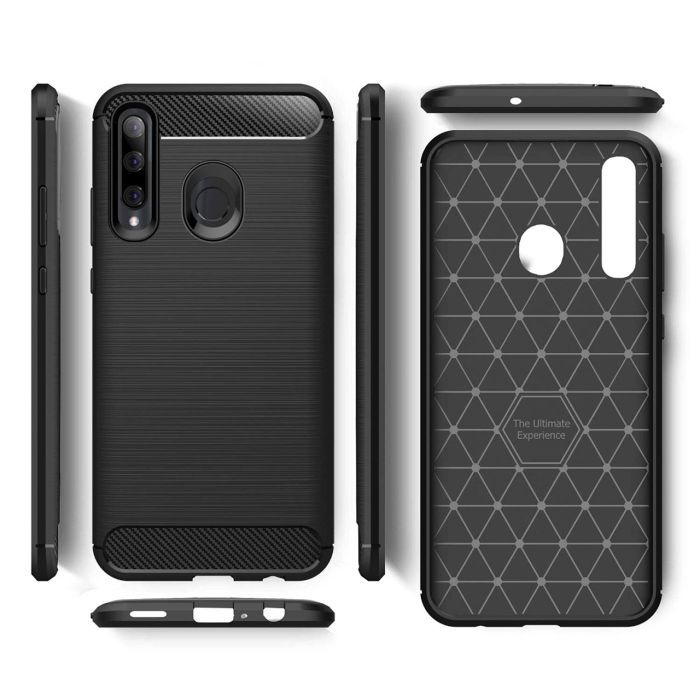 Чехол для мобильного телефона Laudtec для Huawei P Smart 2019 Carbon Fiber (Black) (LT-PST19) изображение 4