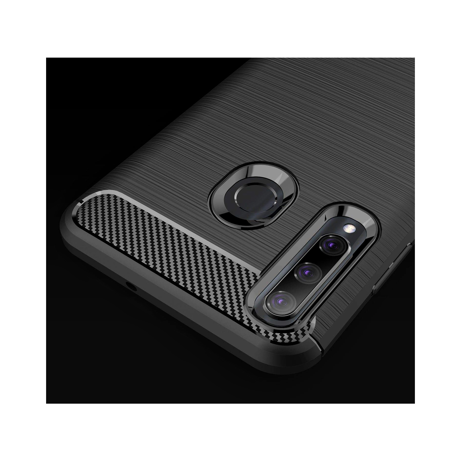 Чехол для мобильного телефона Laudtec для Huawei P Smart 2019 Carbon Fiber (Black) (LT-PST19) изображение 8