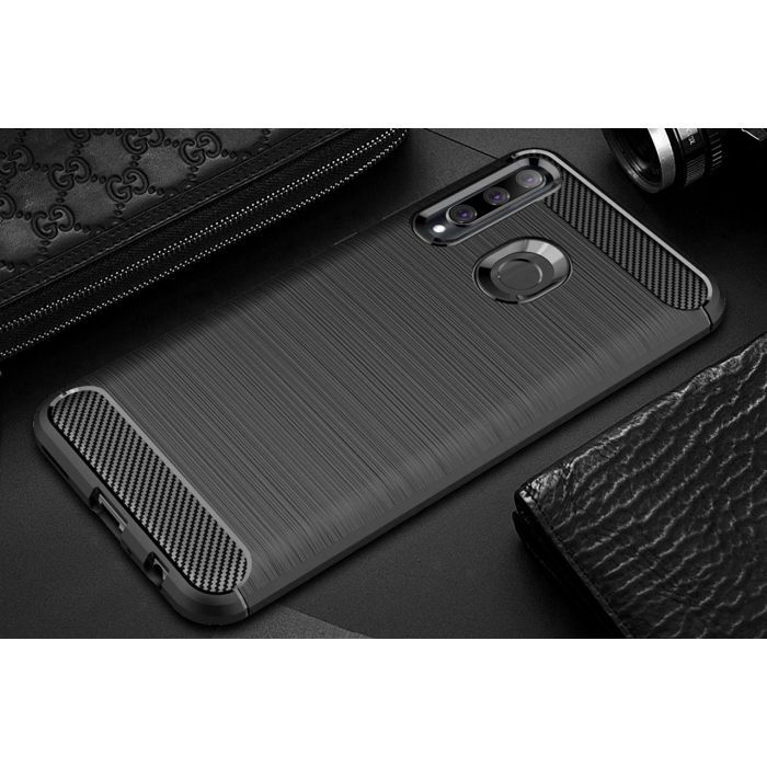 Чехол для мобильного телефона Laudtec для Huawei P Smart 2019 Carbon Fiber (Black) (LT-PST19) изображение 9