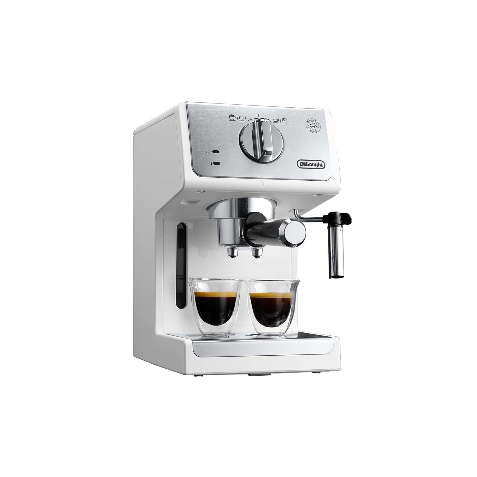 Ріжкова кавоварка еспресо DeLonghi ECP 33.21 W (ECP33.21W) зображення 3