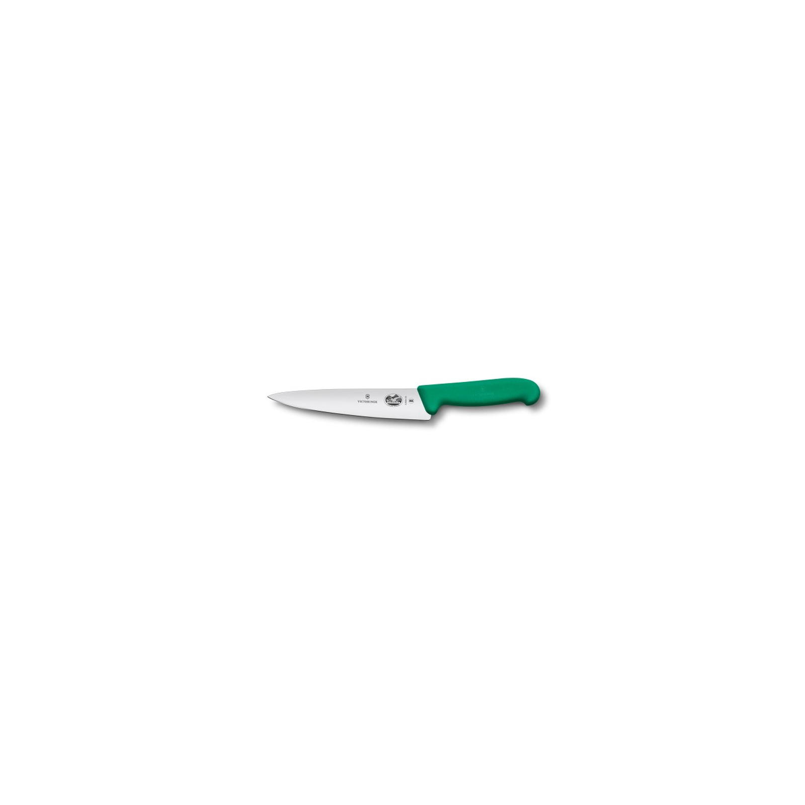 Кухонный нож Victorinox Fibrox разделочный 19 см, зеленый (5.2004.19)