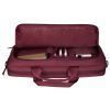 Сумка для ноутбука 2E 16" CrossSquares, Burgundy (2E-CBN9198BG) изображение 9