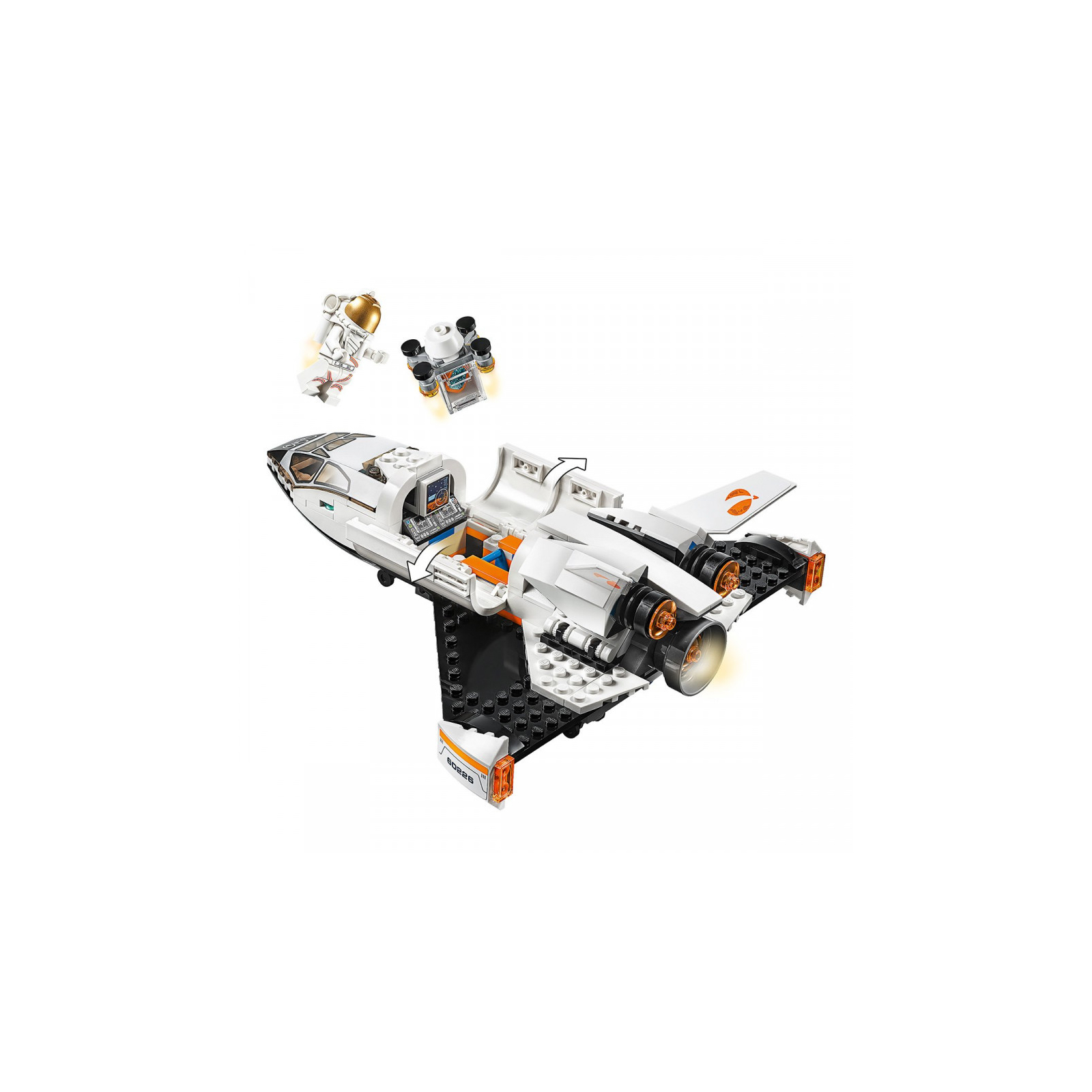 Конструктор LEGO City Шатл для досліджування Марса (60226) зображення 5