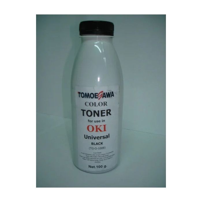 Тонер OKI UNIVERSAL, 100г Black Tomoegawa (TG-O-100B)