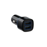 Зарядное устройство 2E Dual USB Car Charger 2.4A&2.4A, black (2E-ACR01-B) изображение 2