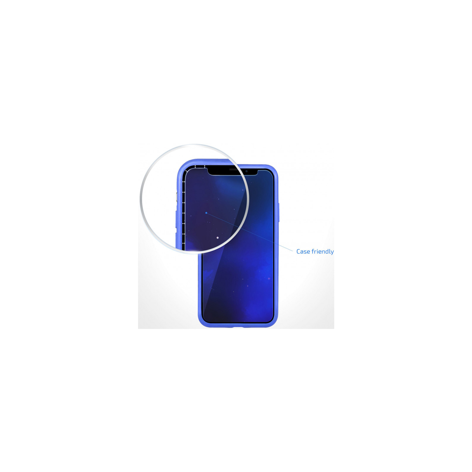 Скло захисне 2E для Samsung Galaxy A01(A015)/A40(A405), 2.5D, Clear (2E-G-A01-LT-CL-3IN1) зображення 3