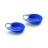 Тарілка дитяча Nuvita Easy Eating глибока 2 шт. синя (NV8431Blue) зображення 2