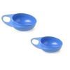 Тарілка дитяча Nuvita Easy Eating глибока 2 шт. синя (NV8431Blue)
