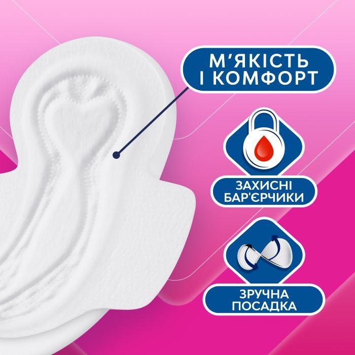 Гигиенические прокладки Libresse Maxi Long Soft 9 шт (7322540591927) изображение 4