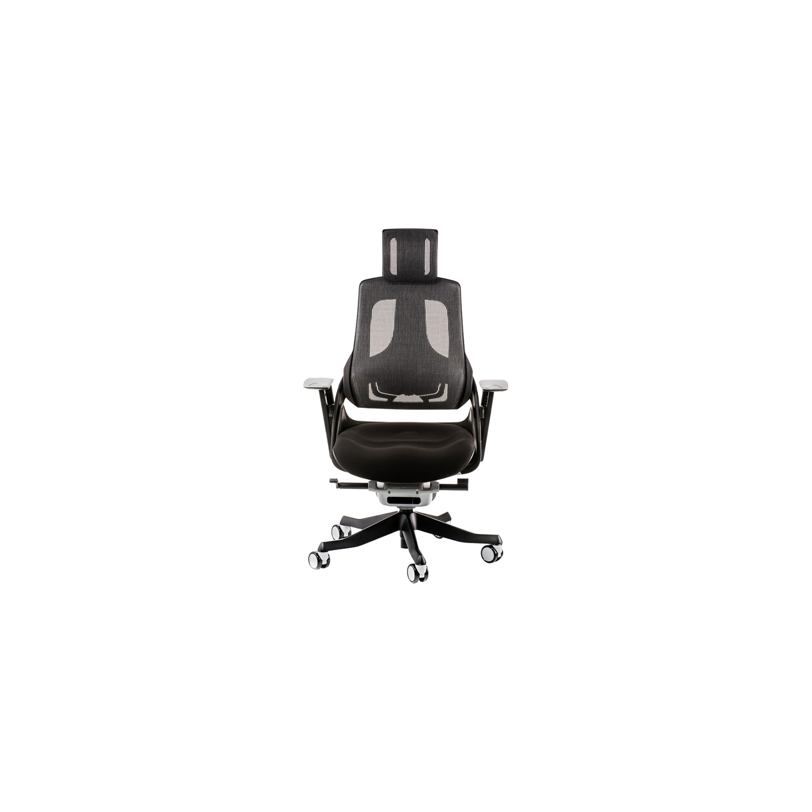 Офисное кресло Special4You WAU BLACK FABRIC, CHARCOAL NETWORK (E0789) изображение 2