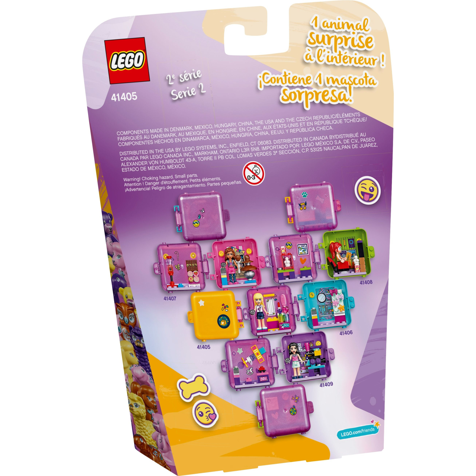 Конструктор LEGO Friends Ігрова скринька «Покупки Андреа» 40 деталей (41405) зображення 4